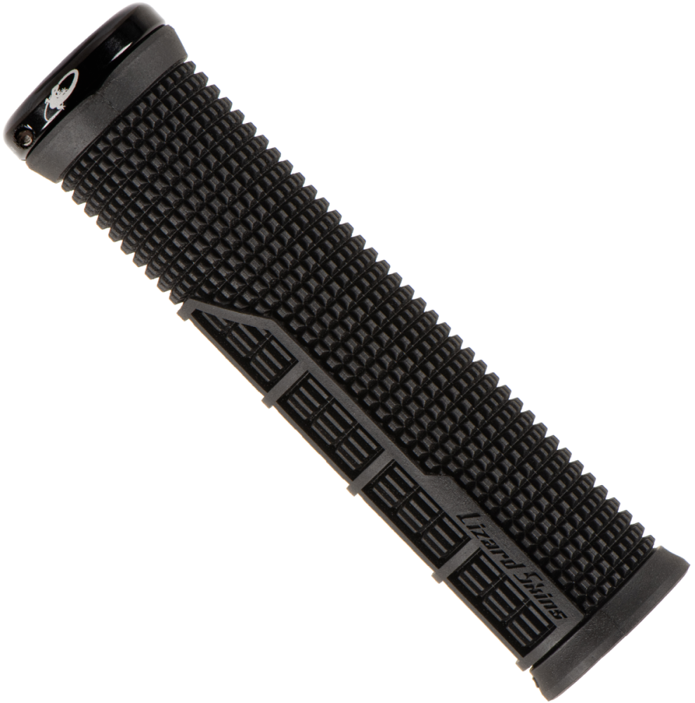 Lizardskins Griffe, Single Lock-on Grip, Machine, Jet Black