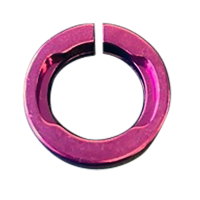 Lizardskins Clamp, Lock-On, Purple, einzeln