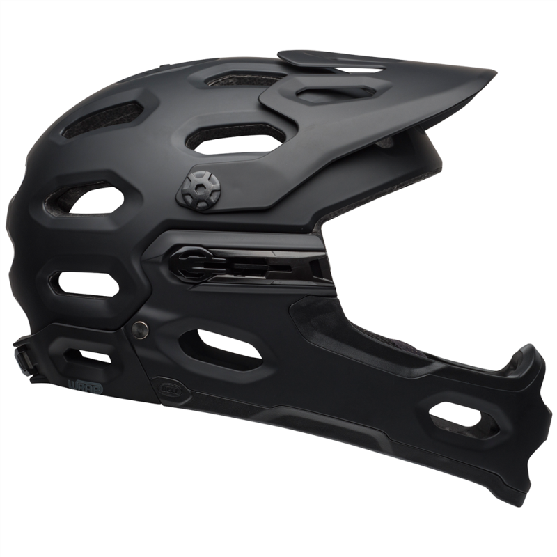 Bell Super 3R MIPS Helmet matte/gloss black/grey,L
