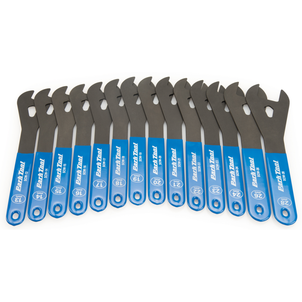 Park Tool Werkzeug, SCW-Set.3 Konusschlüssel Set 13-24, 26 und 28 mm