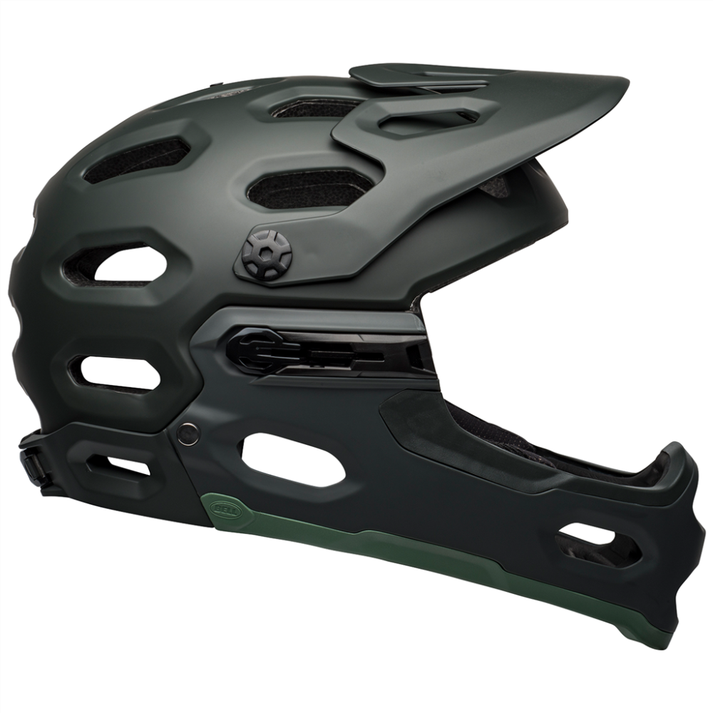 Bell Super 3R MIPS Helmet matte green,M