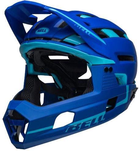 Bell Super AIR R Spherical MIPS Helmet matte/gloss blues,L 58-62