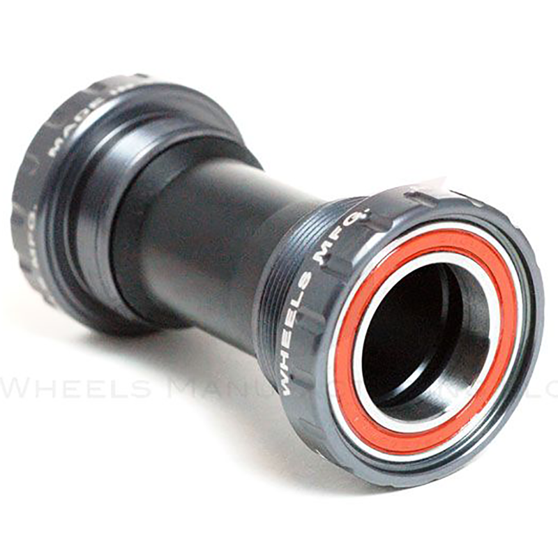 Wheels Manufacturing Tretlager, BSA, Rennrad, 24 mm, Aussenliegend, AC, grau