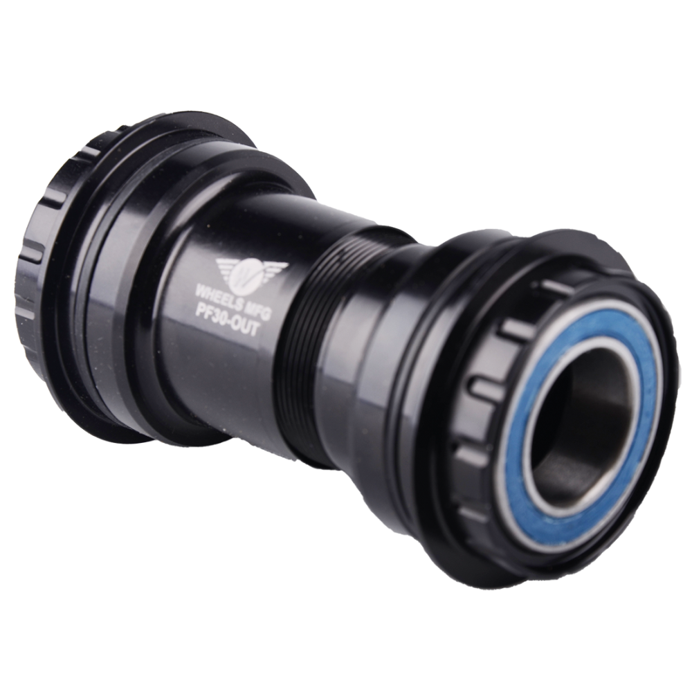 Wheels Manufacturing Tretlager, PF30, 22/24 mm, Aussenliegend, AC, schwarz