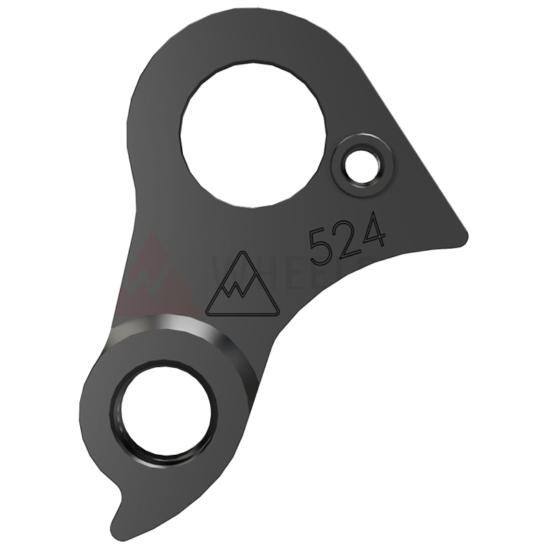 Wheels Manufacturing Wechselauge, Typ 524 State, Steckachse, Fixierung M4x7 mm