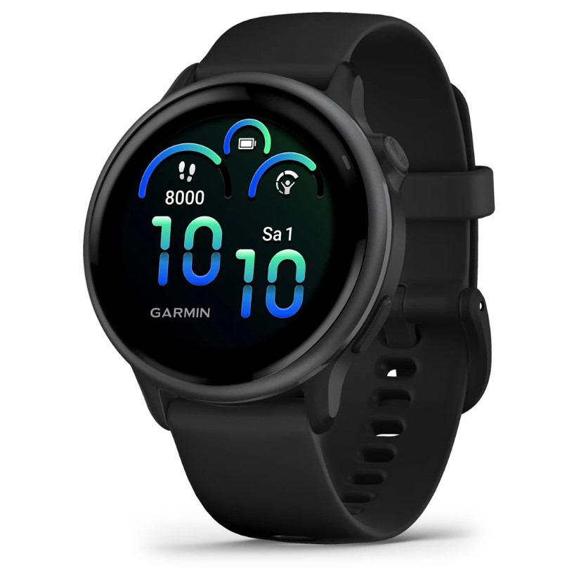 Garmin vívoactive® 6, Sportuhr, Black/Slate