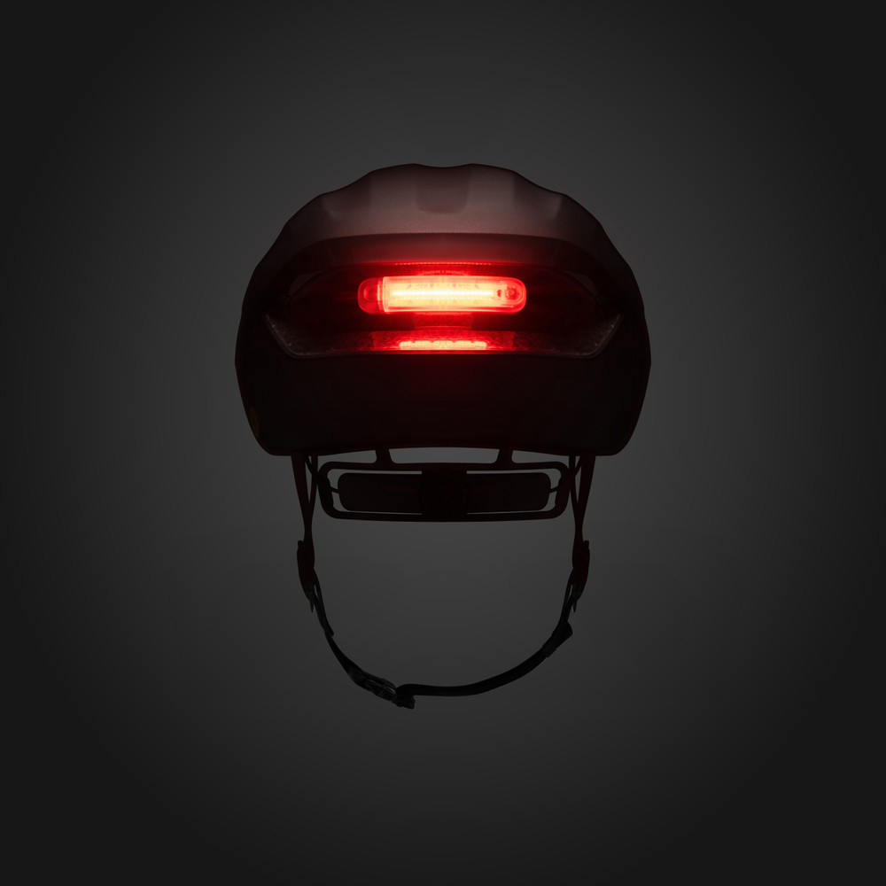 Fizik Kudo Aero Helmet + Light schwarz S