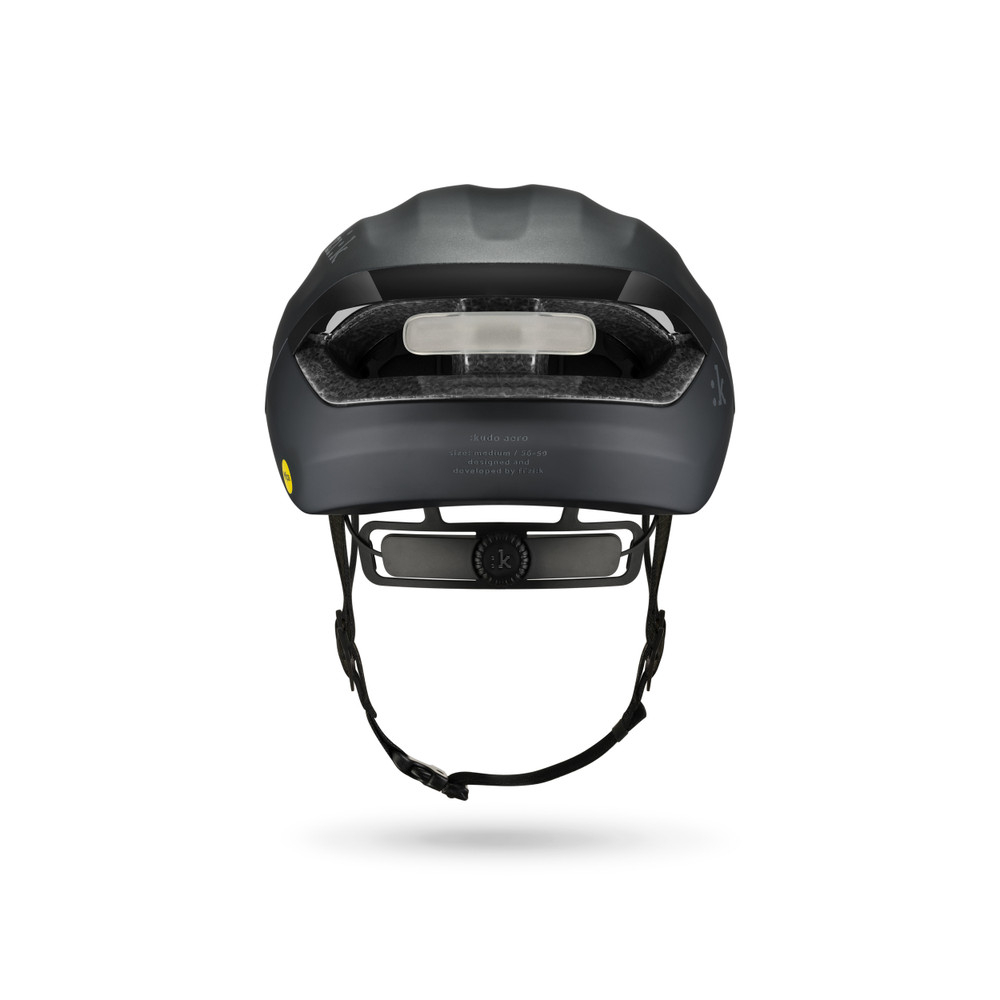 Fizik Kudo Aero Helmet + Light schwarz S