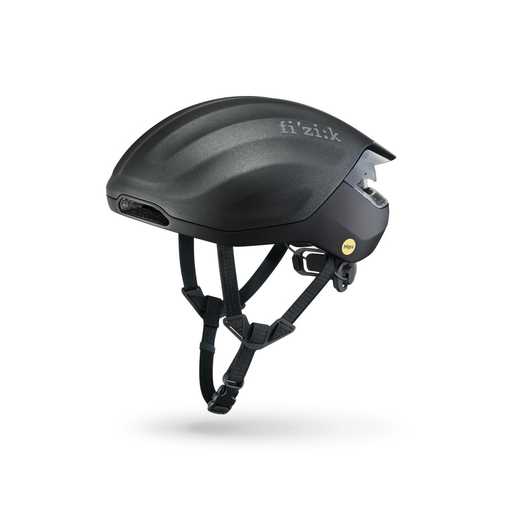 Fizik Kudo Aero Helmet + Light schwarz S