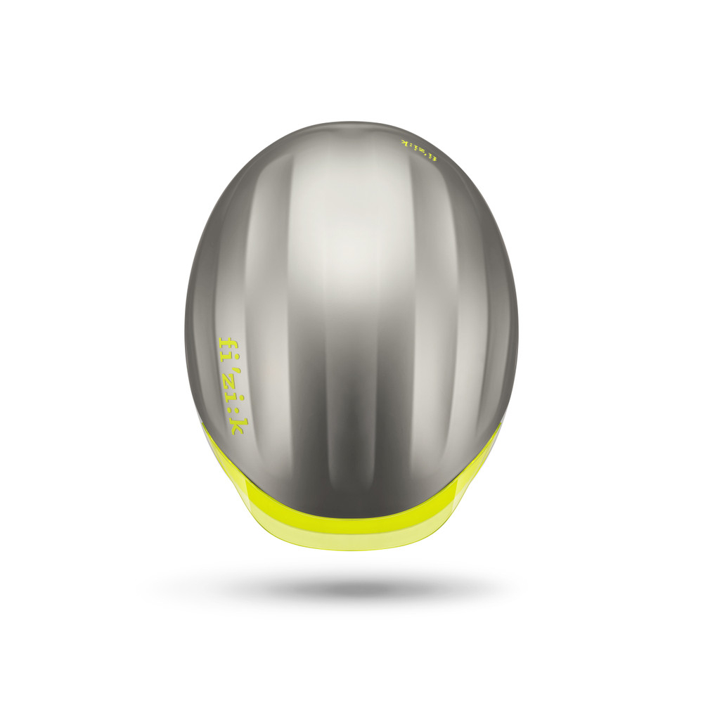 Fizik Kudo Aero Helmet + Light silber M