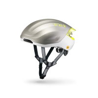 Fizik Kudo Aero Helmet + Light silber M