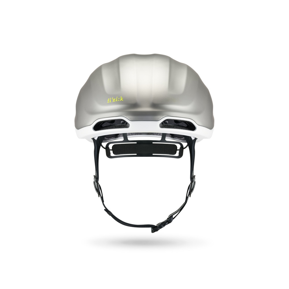 Fizik Kudo Aero Helmet + Light silber M