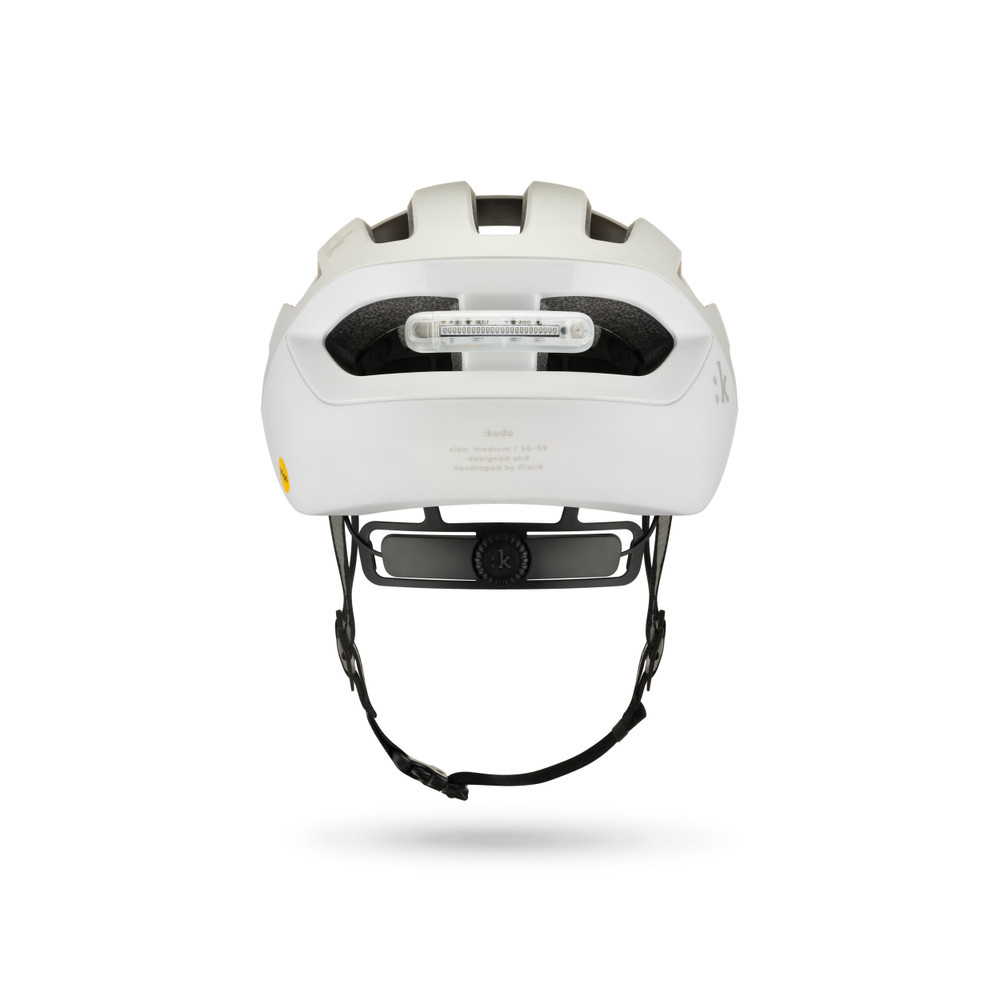 Fizik Kudo Helmet + Light weiss M