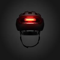 Fizik Kudo Helmet + Light schwarz S