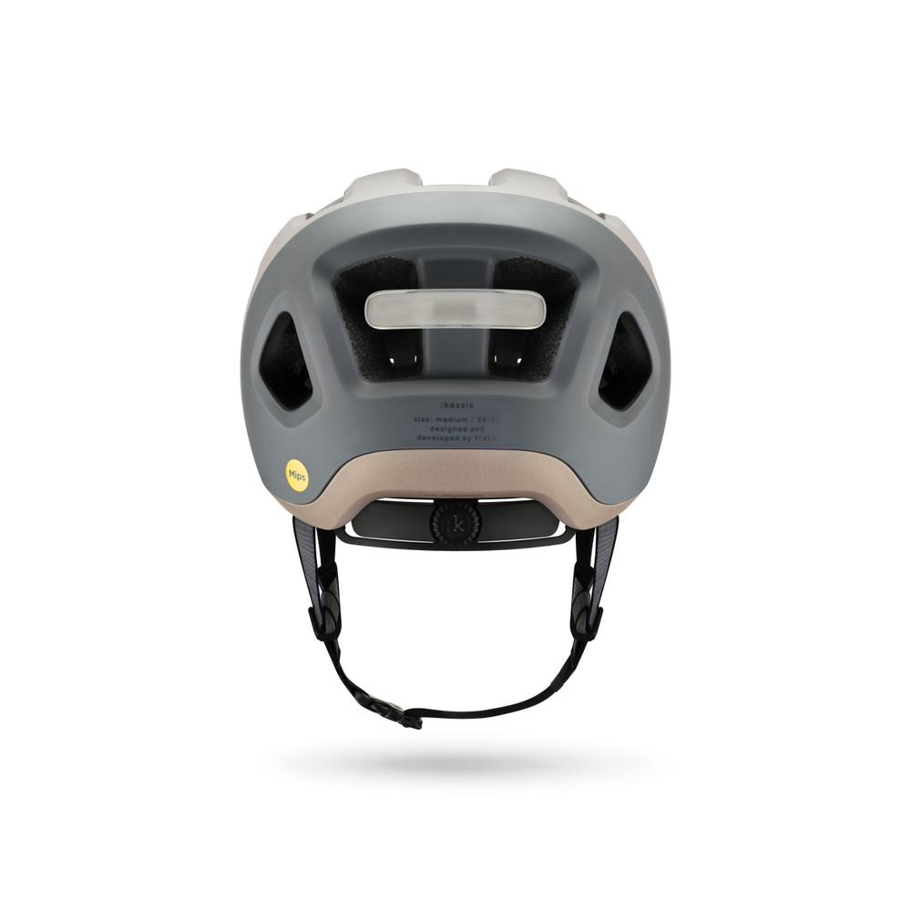 Fizik Kassis Helmet + Light schlamm-sand M