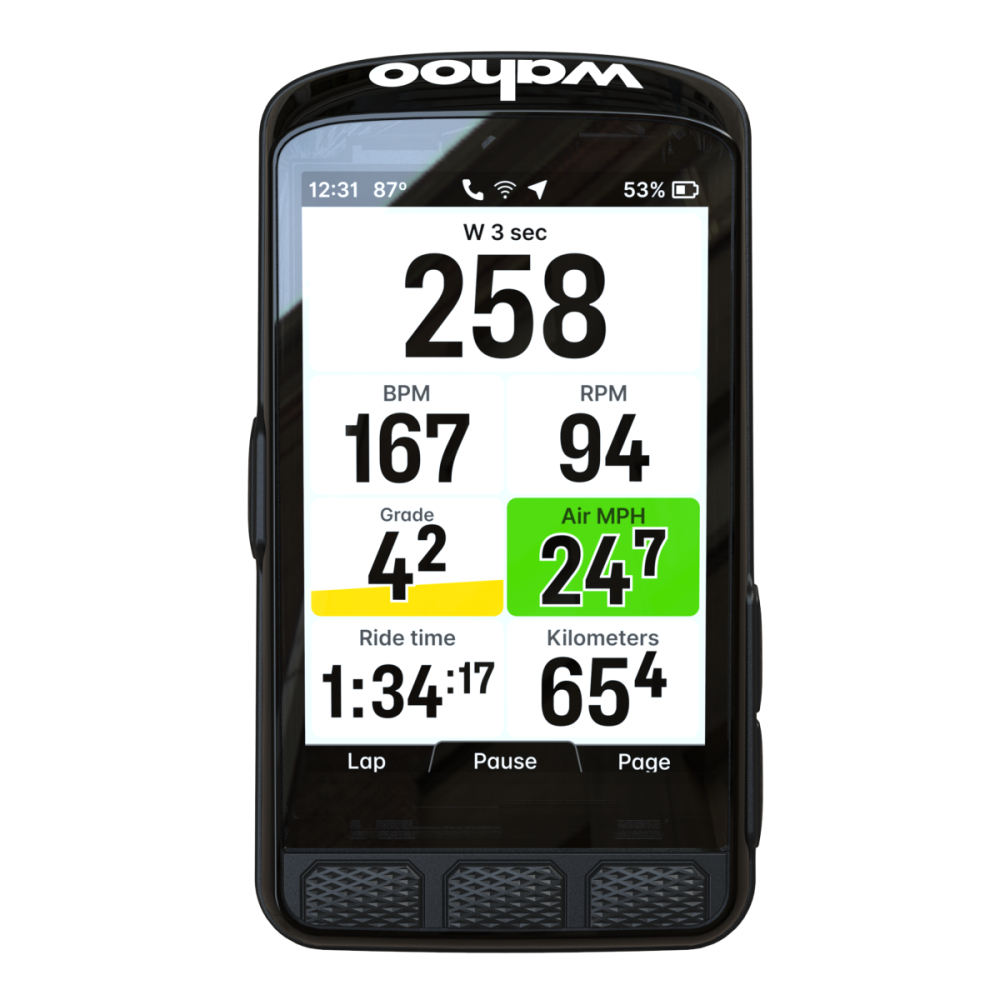 Wahoo Wahoo ELEMNT ACE Wechselgehäuse, Schwarz