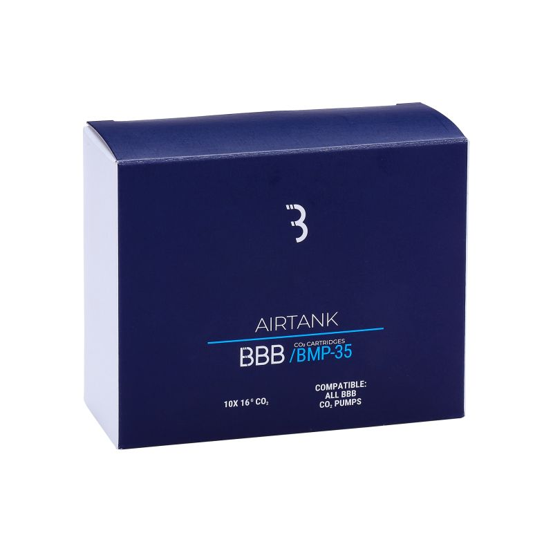 BBB CO² Patrone Road AirTank 16g, 10 Stk.,