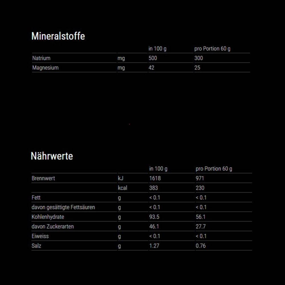 WOO WOO Fast Endurance / 10X Portionen à60g Waldfrucht