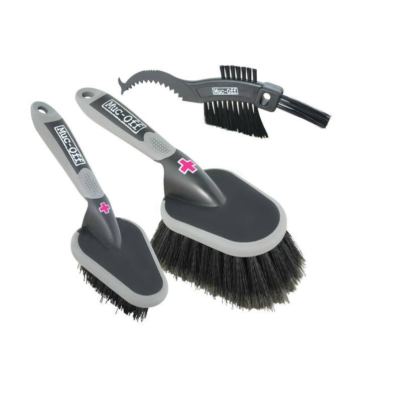 Muc-Off 3x Brush Set Bürstenset 3-teilig