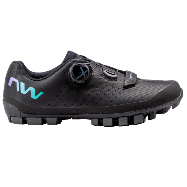 Northwave Schuhe Hammer Plus Woman, 36, SS26, Black/Iridescent