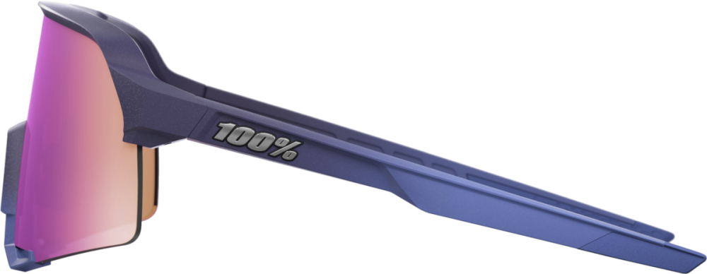 100percent Brille S3 - Satin Storm Metallic - Purple Mirror Lens