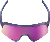 100percent Brille S3 - Satin Storm Metallic - Purple Mirror Lens