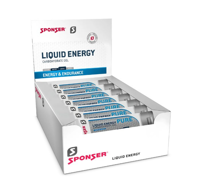 Sponser Liquid Energy PURE, Display 18 x 70g Tube
