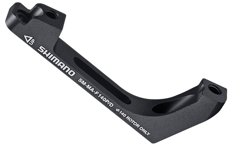 Shimano Road 17 Scheibenbremsadapter vorne, SM-MA-F140PDA  140 mm  P/D
