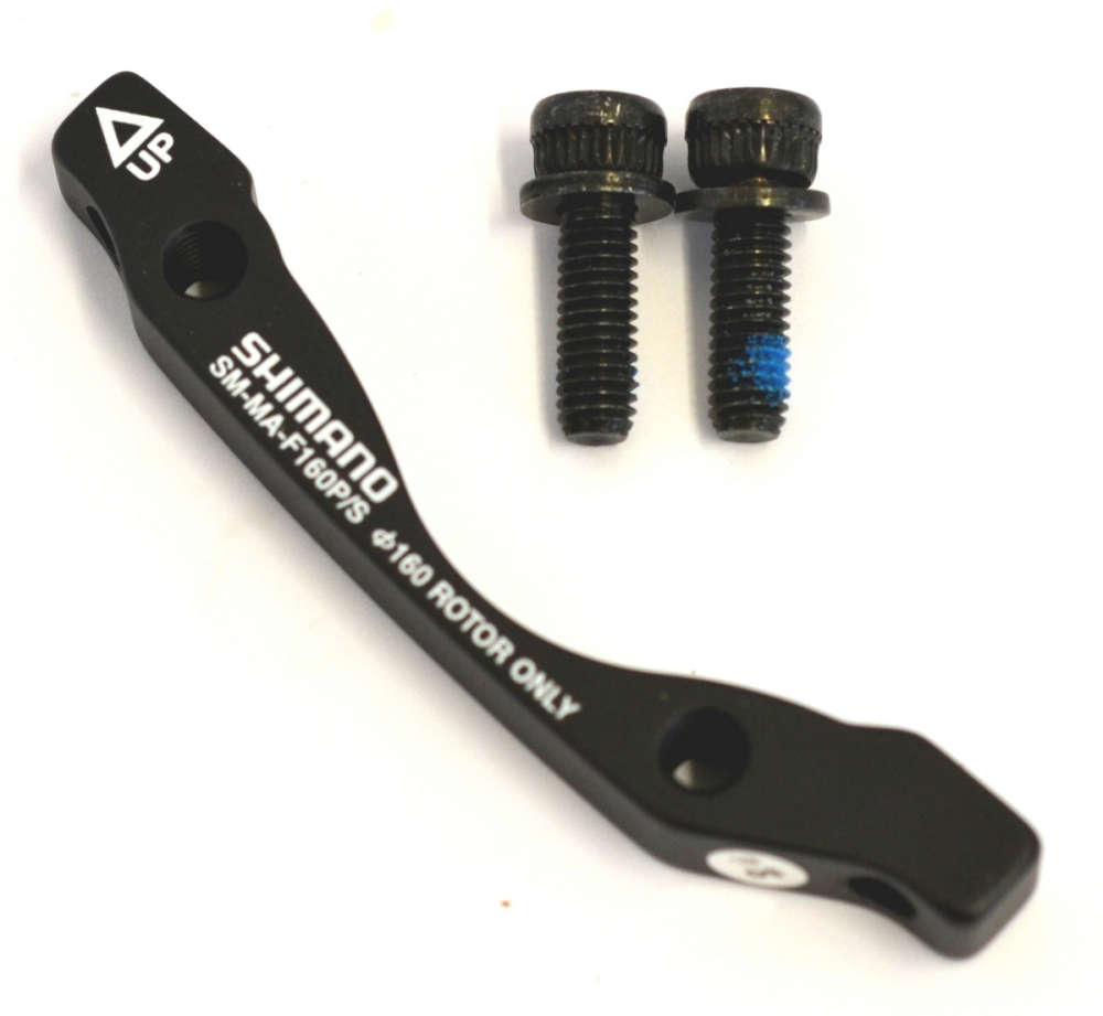 Shimano Scheibenbremsadapter Standard VR, SMMAF160PSA 160mm Post/Stand