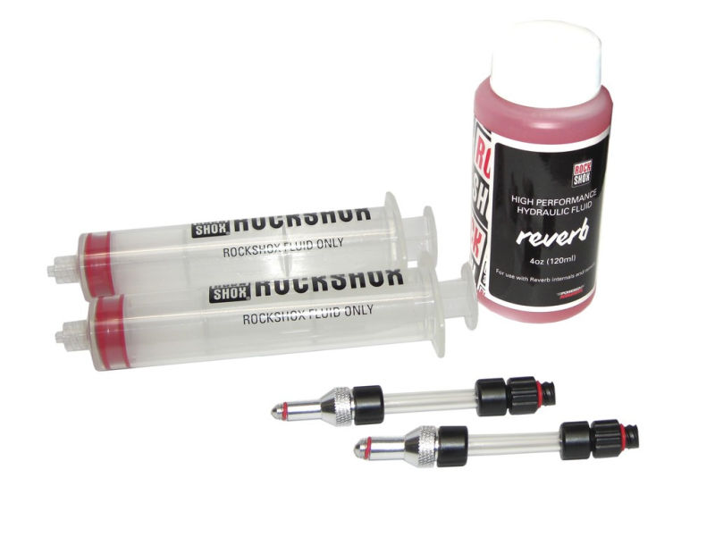 RockShox Standard Bleed Kit (includes 2 Syringes/fittings, Reverb Hydraulic Fluid, 120ml Bottle new)