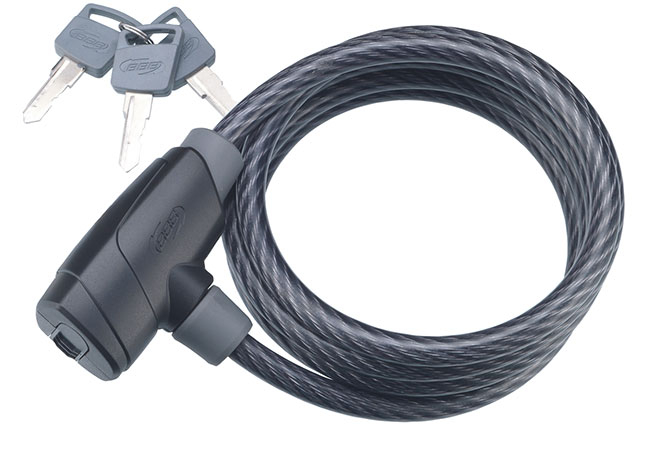 BBB Schlüsselschloss Powersafe schwarz 8 x 1500mm