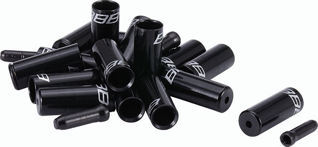 BBB KABEL KIT, 20 TEILE, ALU, SCHWARZ