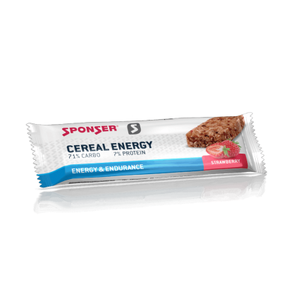 Sponser Cereal Energy Bar, 40g, Strawberry