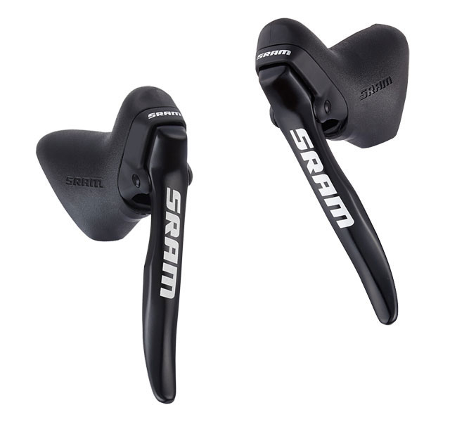 SRAM Bremshebel-Set S500 Alu , schwarz