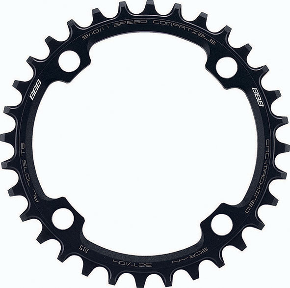 BBB KETT.BL. MTB 4ARM 1x9/10/11, 32T/104 SHIM