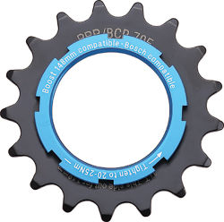 BBB Kettenblatt eBike Bosch 17 Zähne, Boost kompatibel, mit Lockring