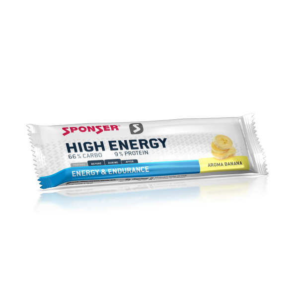 Sponser High Energy Bar, 45g, Banana
