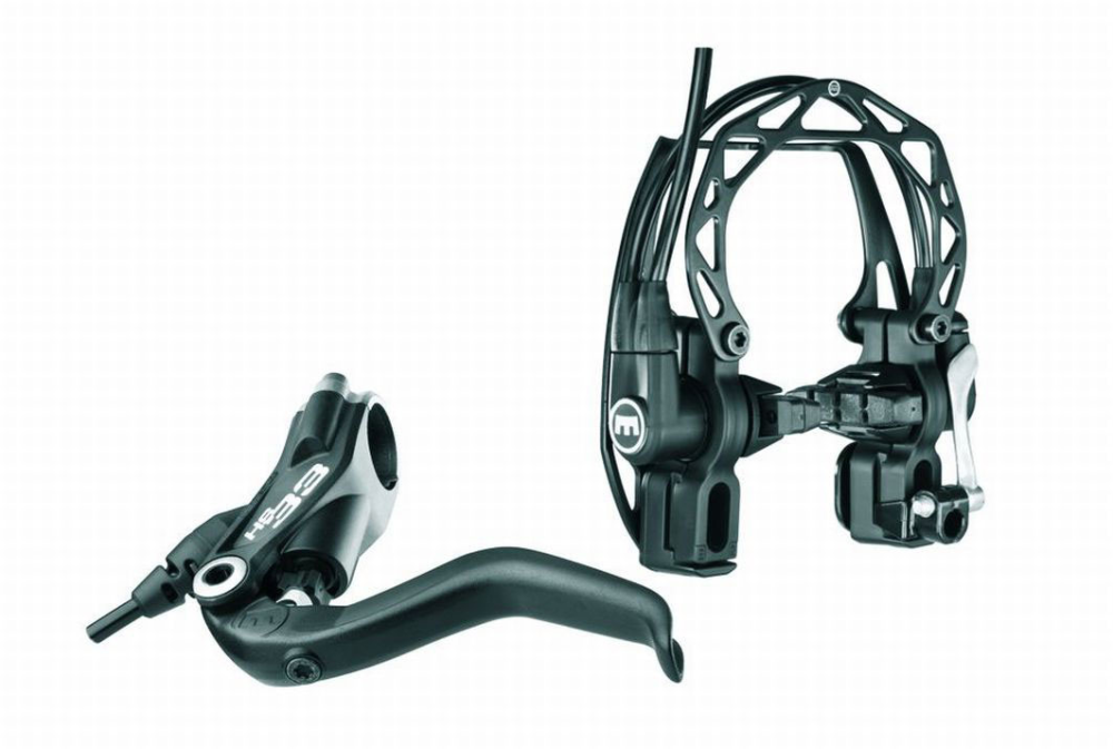 Magura HS33 R schwarz, 4-Finger Hebel, links/rechts verwendbar, Einzelbremse (V E : 1 Stück)