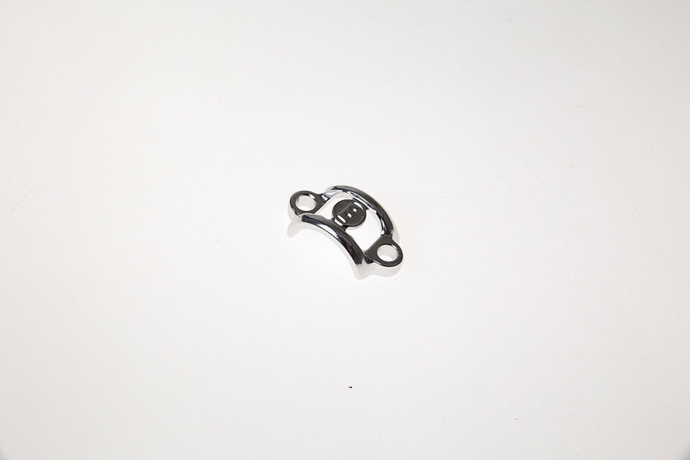 Magura Klemmschelle Aluminium Chrom poliert, chrom, ohne Schrauben (VE : 1 Stück)