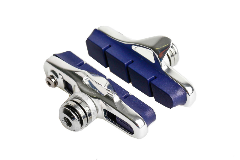 Magura Bremsbeläge RT für blanke Aluminiumfelge inkl. Unterleg-Scheiben, Bremsschuhe in silber