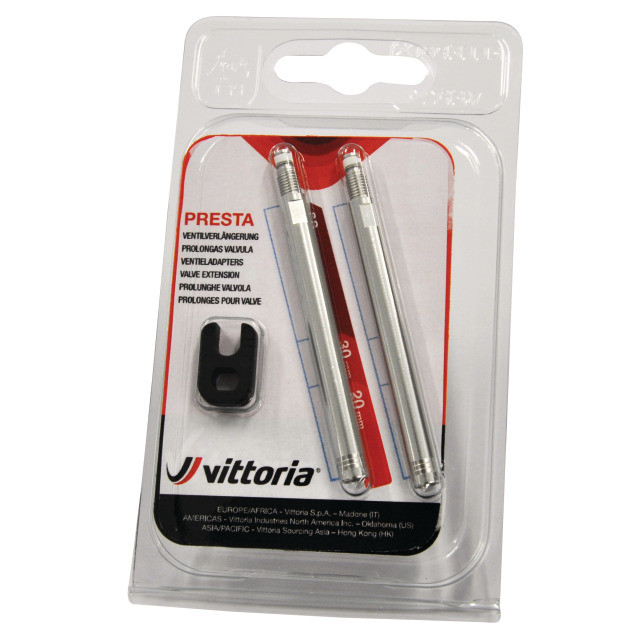 Vittoria Ventil-Verlängerung 60 mm Prestaventil Set à 2 Stück