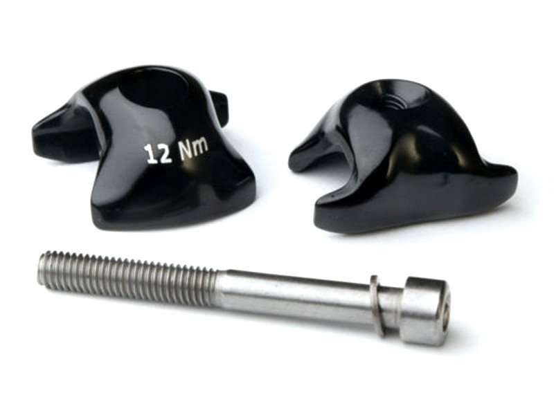 Ritchey Single Bolt Adapter für Sattelstütze Alu, für Rails 8x8,5mm, Selle Italia