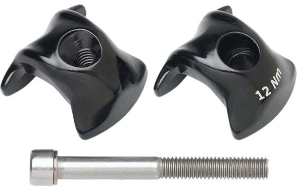 Ritchey Single Bolt Adapter für Sattelstütze Carbon, für Rails 7x9,6mm, fi'zi:k/Selle Italia