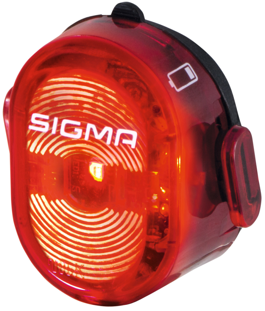 Sigma Sport Rücklicht NUGGET 2, 15050, 0,5 Watt Power LED, USB charging, Clip Halterung
