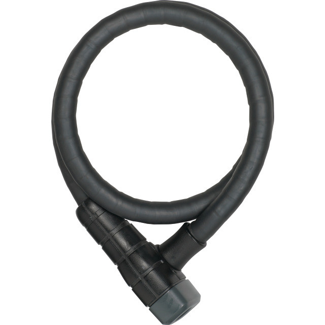 ABUS Panzerkabelschloss Microflex 6615K/85 mit Halter SCMU 6K schwarz