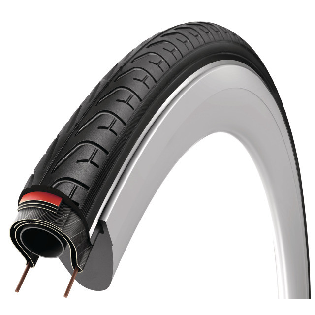 Vittoria Pneu Randonneur 700x28c starr mit Reflexstreifen schwarz