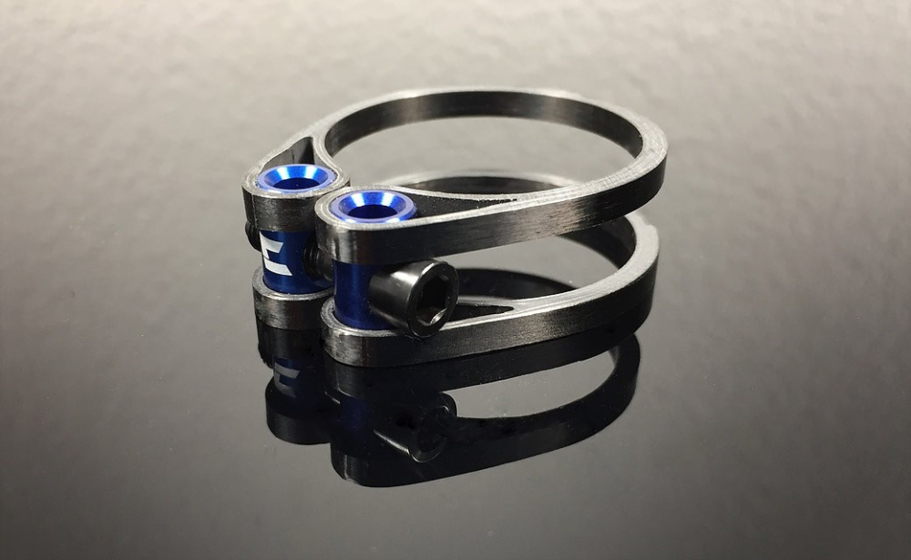 Phenum by Ceetec ceetec Sattelklemme blau, 31.8mm, 16.8mm, Schwarz, ohne Box