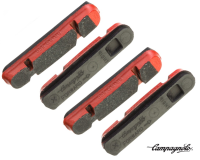 Fulcrum Bremsgummi für Felgen CARBON Campa Bremsen, BR-BO500 Karton à 2 Paar rot