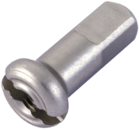 DT Swiss Nippel Messing 14mm silber, 2,0mm, 100 Stk.