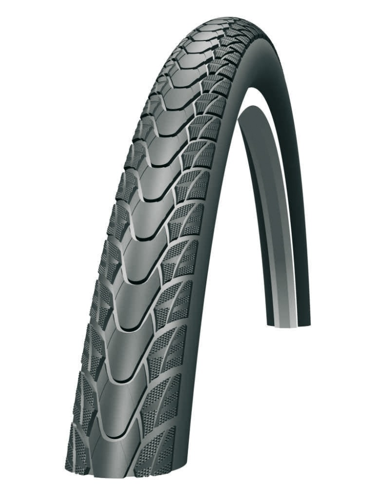 Schwalbe Marathon Plus Reflex , 700x38C, HS440, schwarz, Drahtreifen